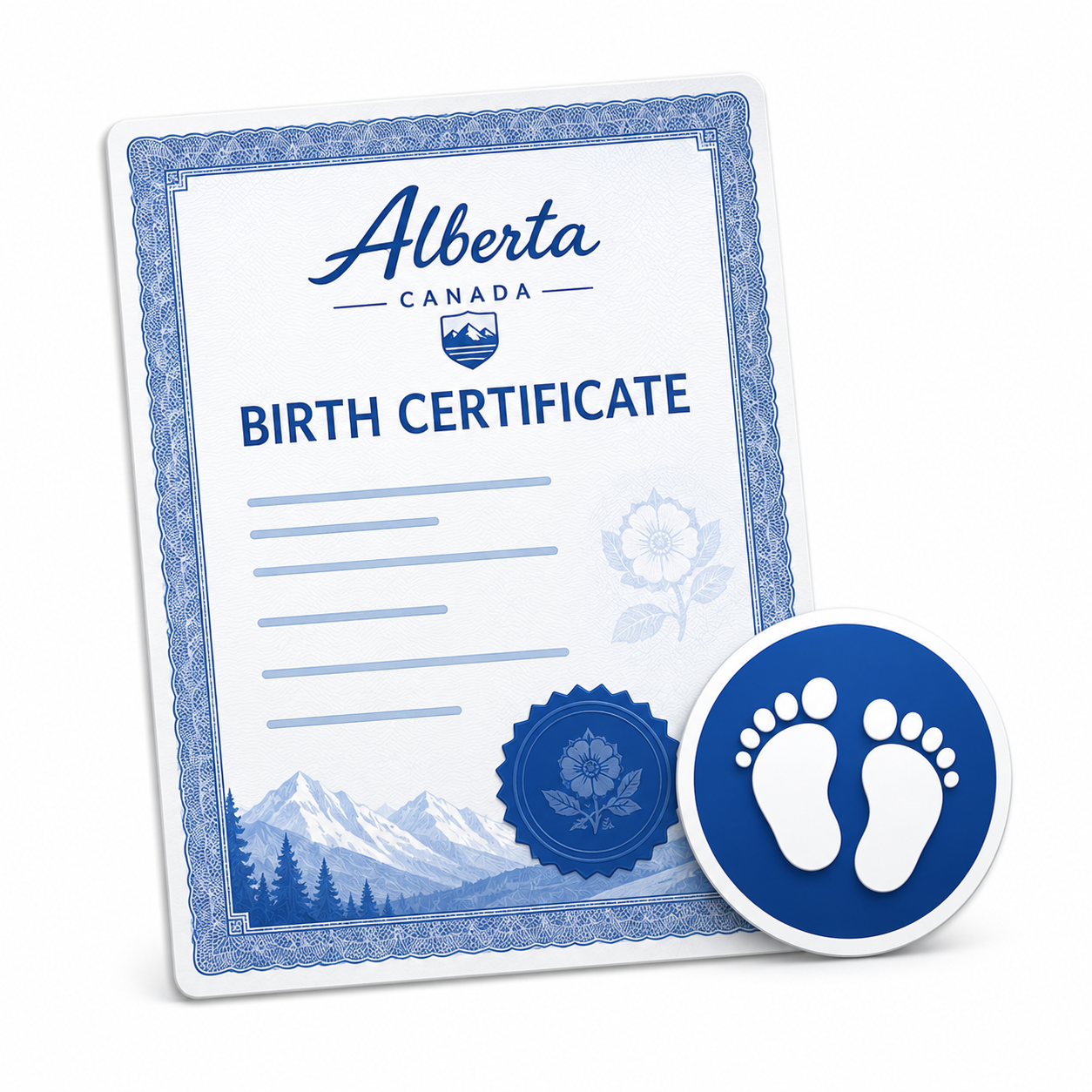 Alberta vital statistics services