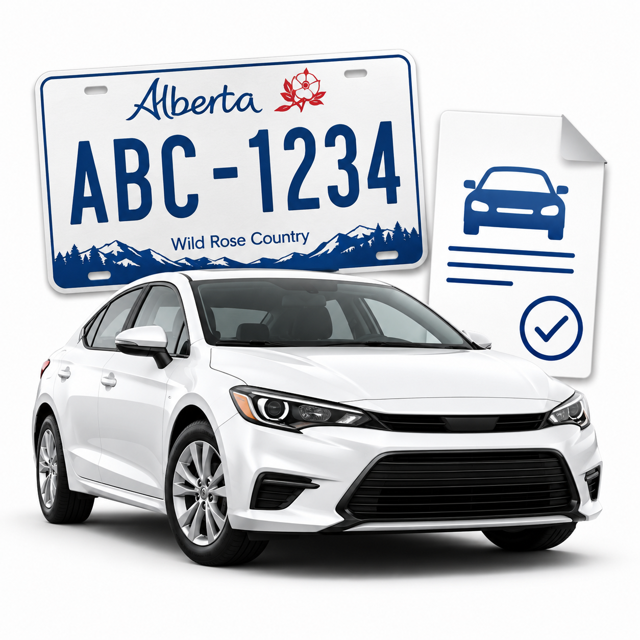 Alberta passenger vehicle registration renewal