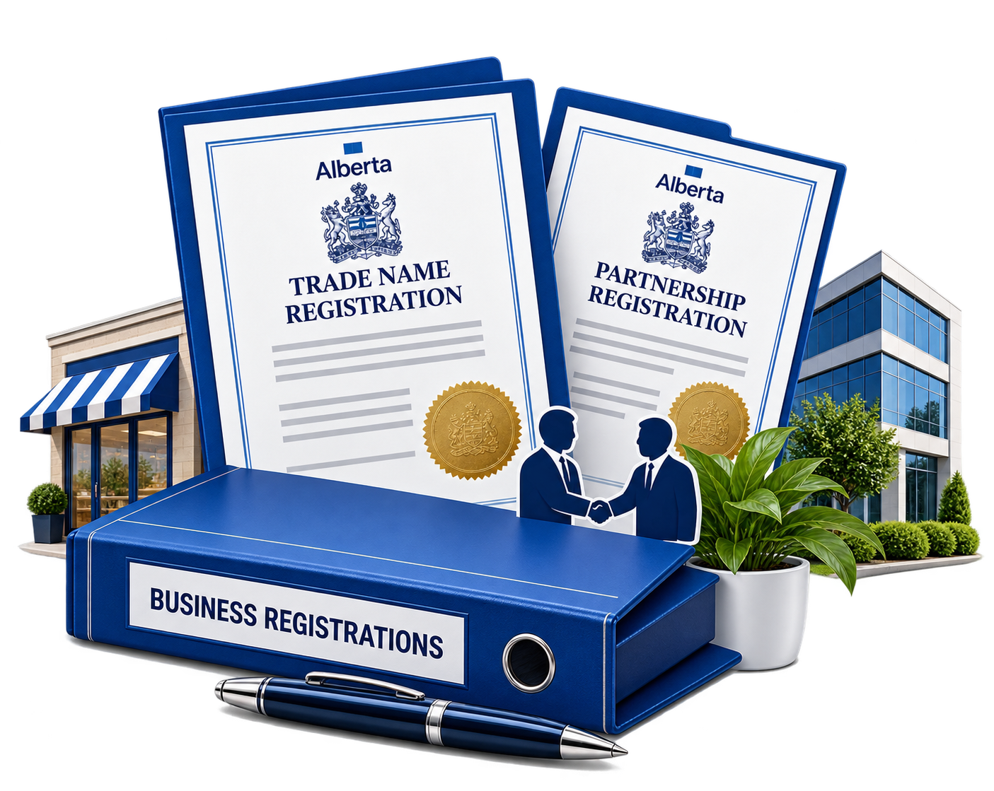 Alberta trade name and partnership registration services at Riverbend Registries