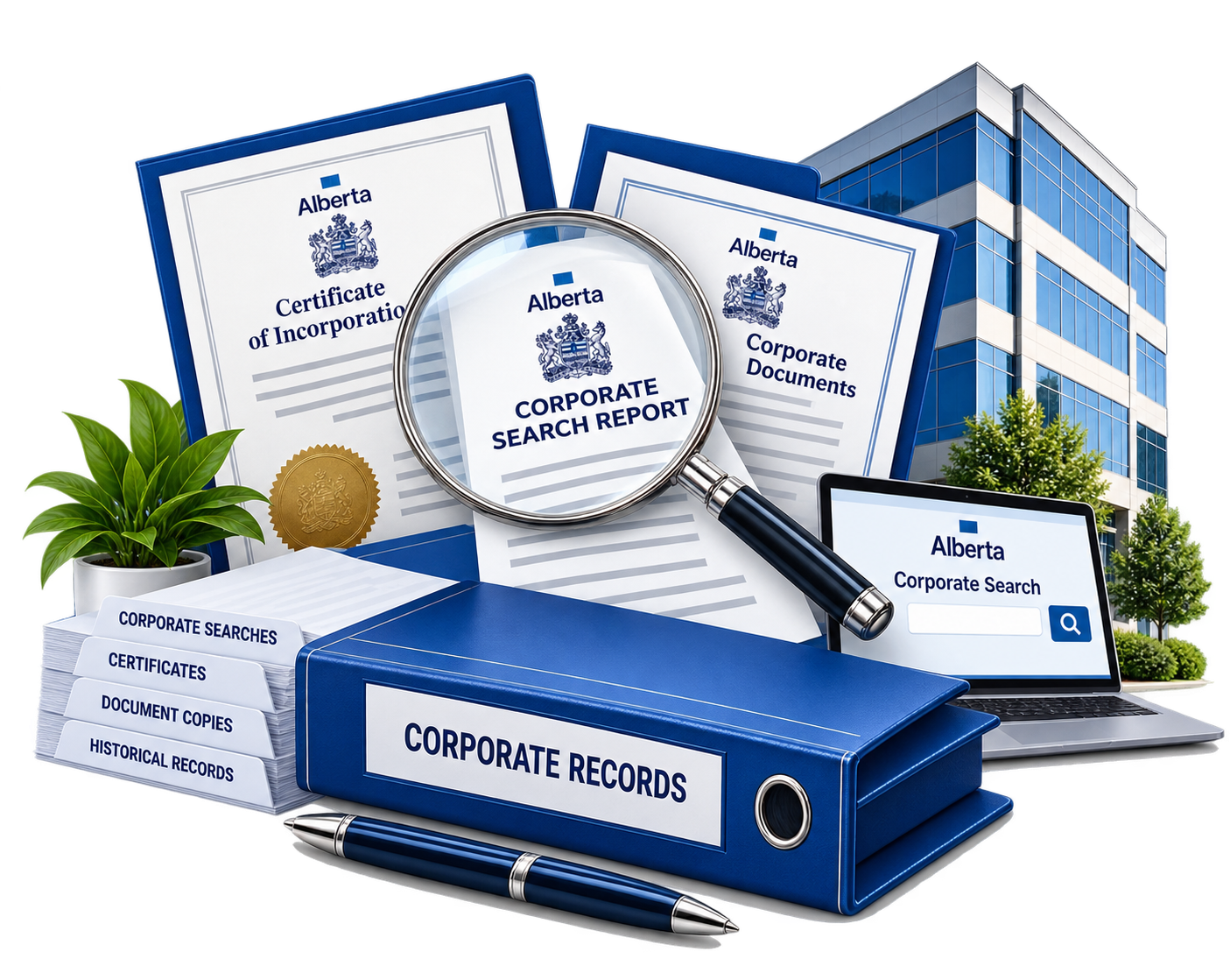 Alberta corporate searches and document services at Riverbend Registries