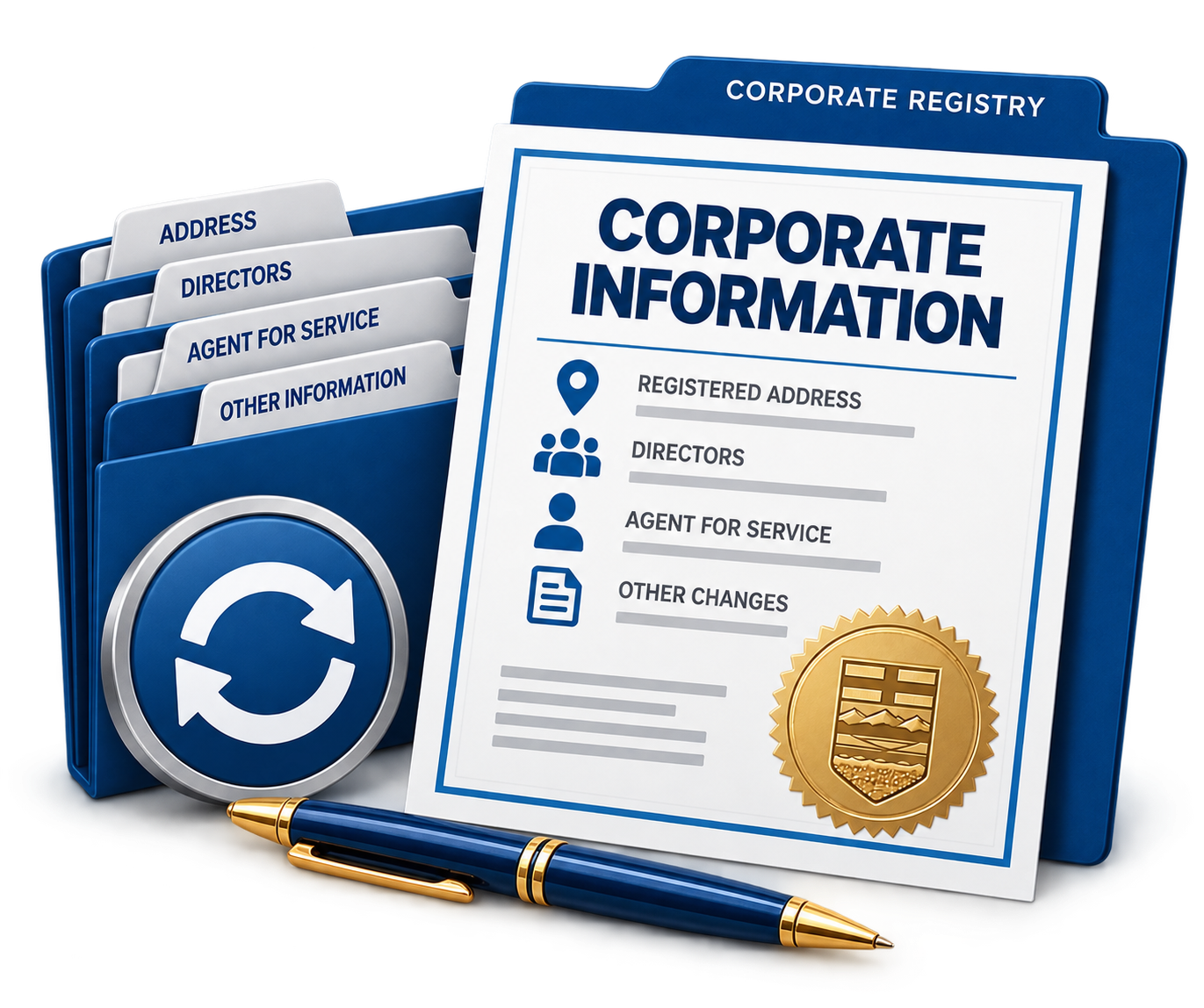 Update Alberta corporate registry information at Riverbend Registries