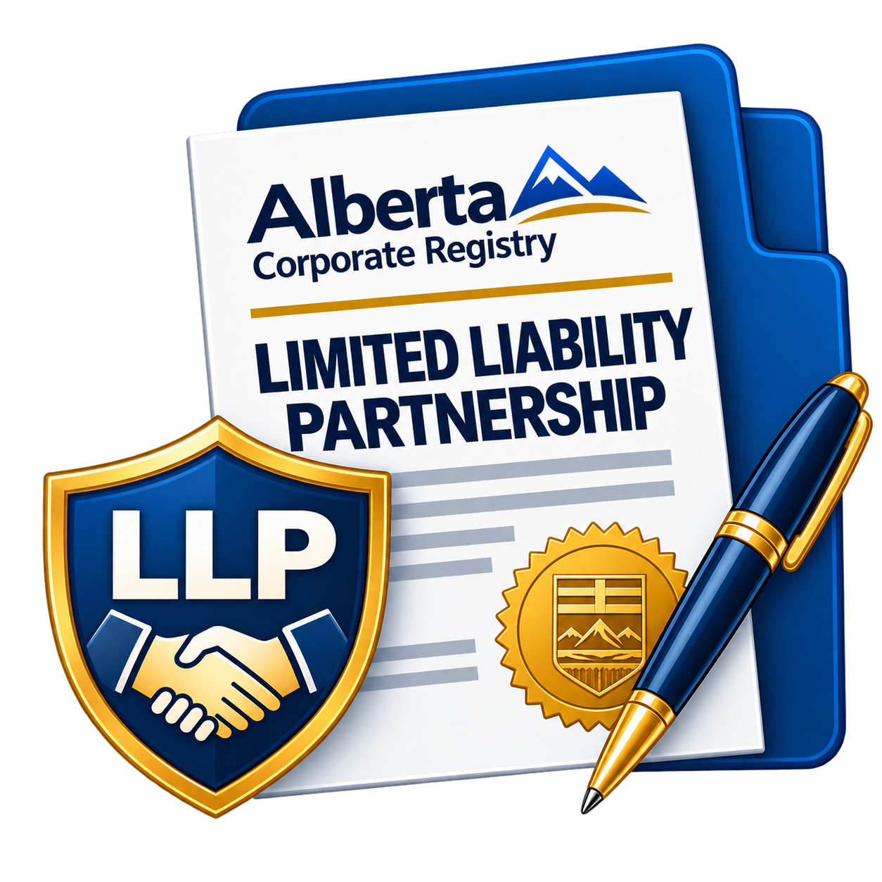 Alberta limited liability partnership registration services at Riverbend Registries