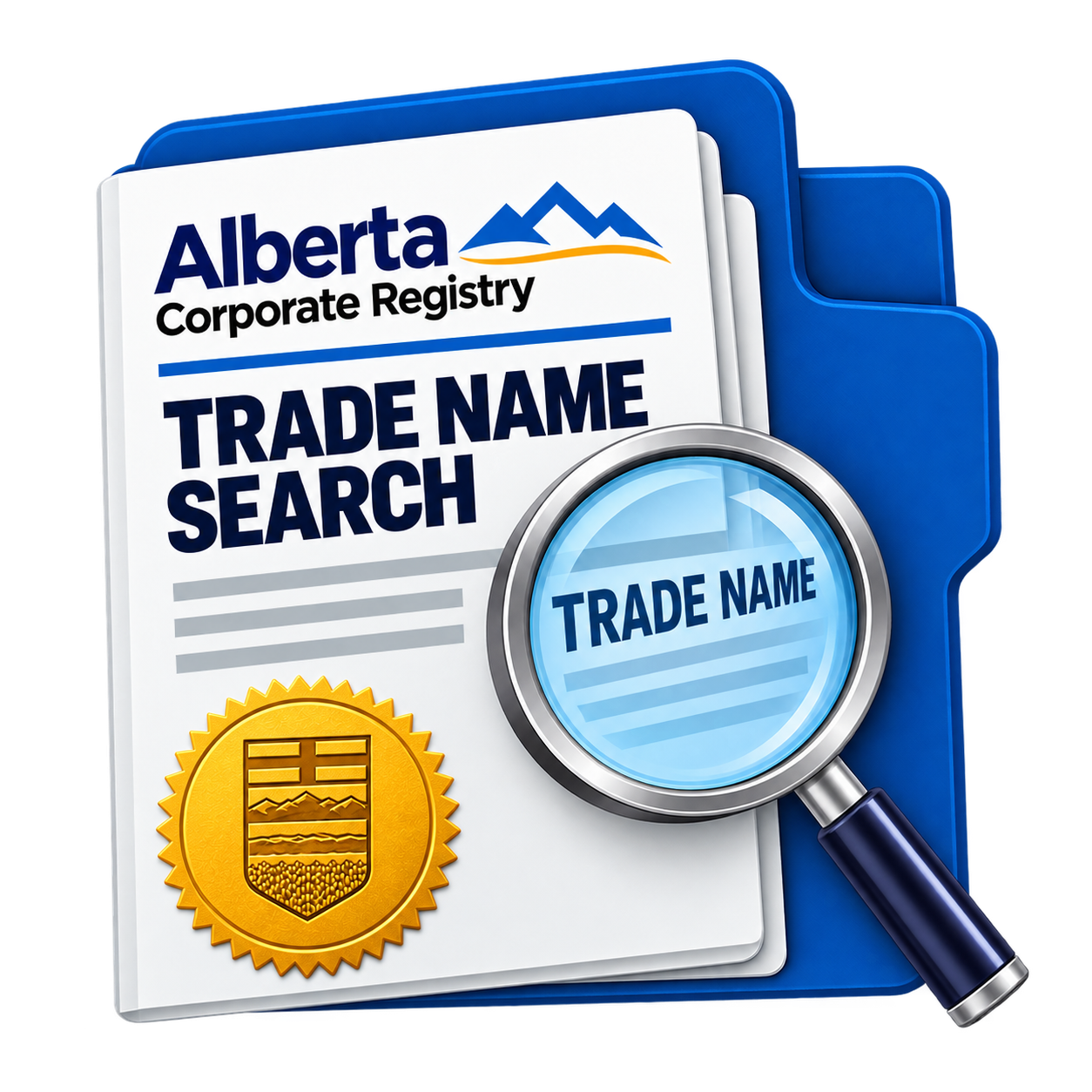 Alberta trade name search services at Riverbend Registries