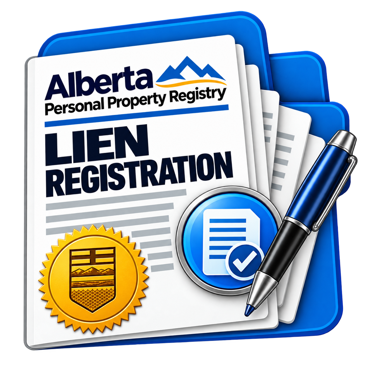 Alberta lien registration services at Riverbend Registries