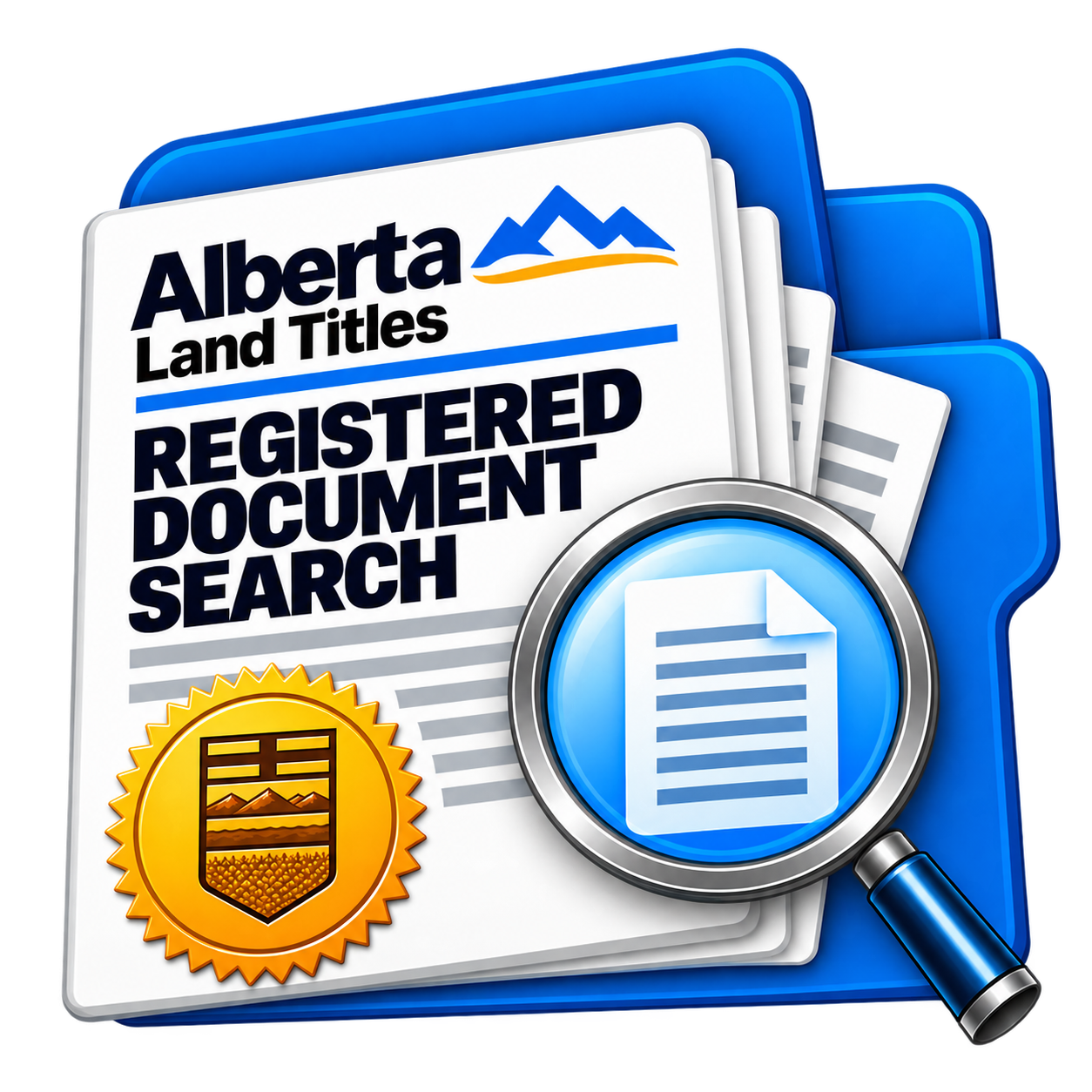 Alberta land title registered document search at Riverbend Registries