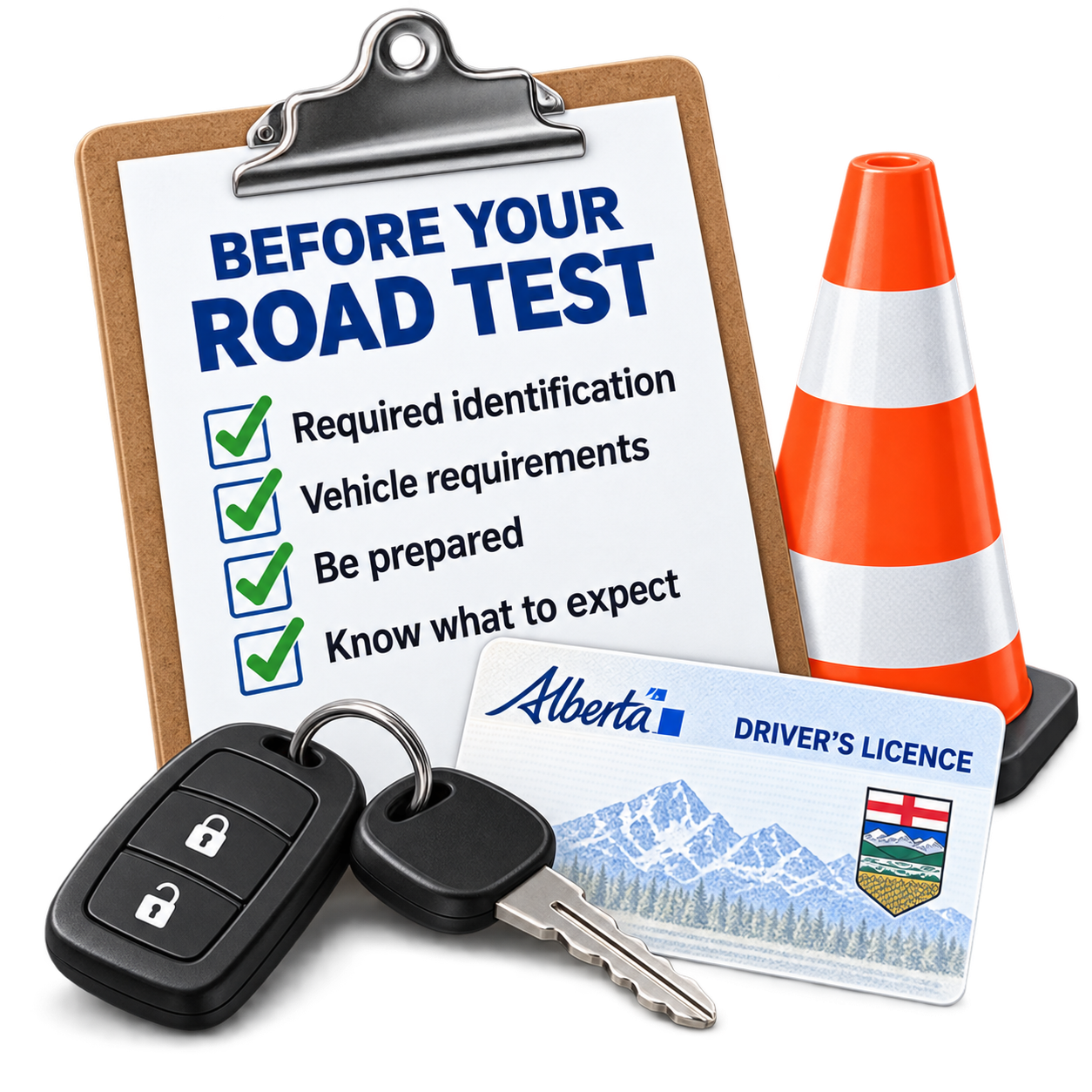 Preparing for your Alberta road test