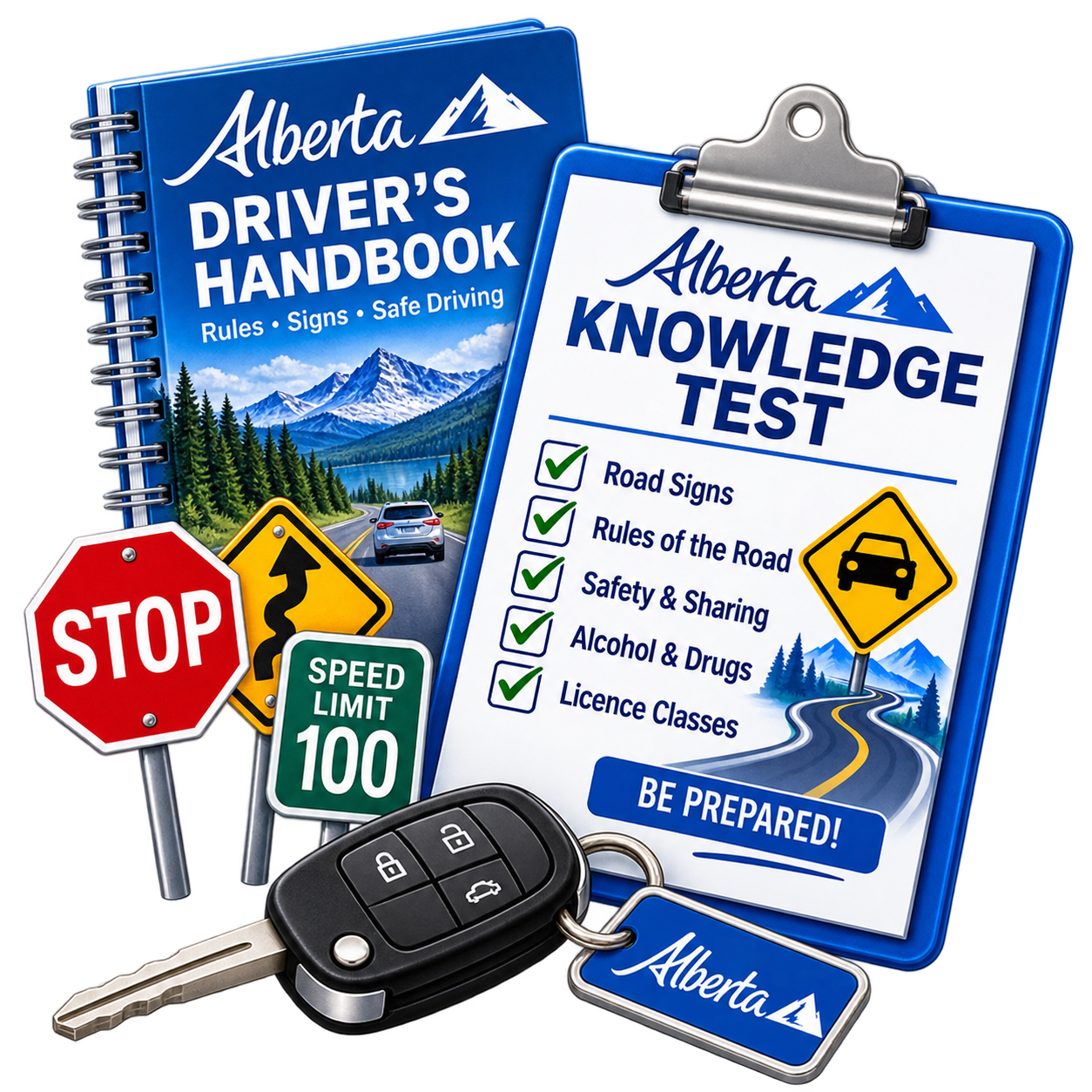 Alberta driver knowledge tests
