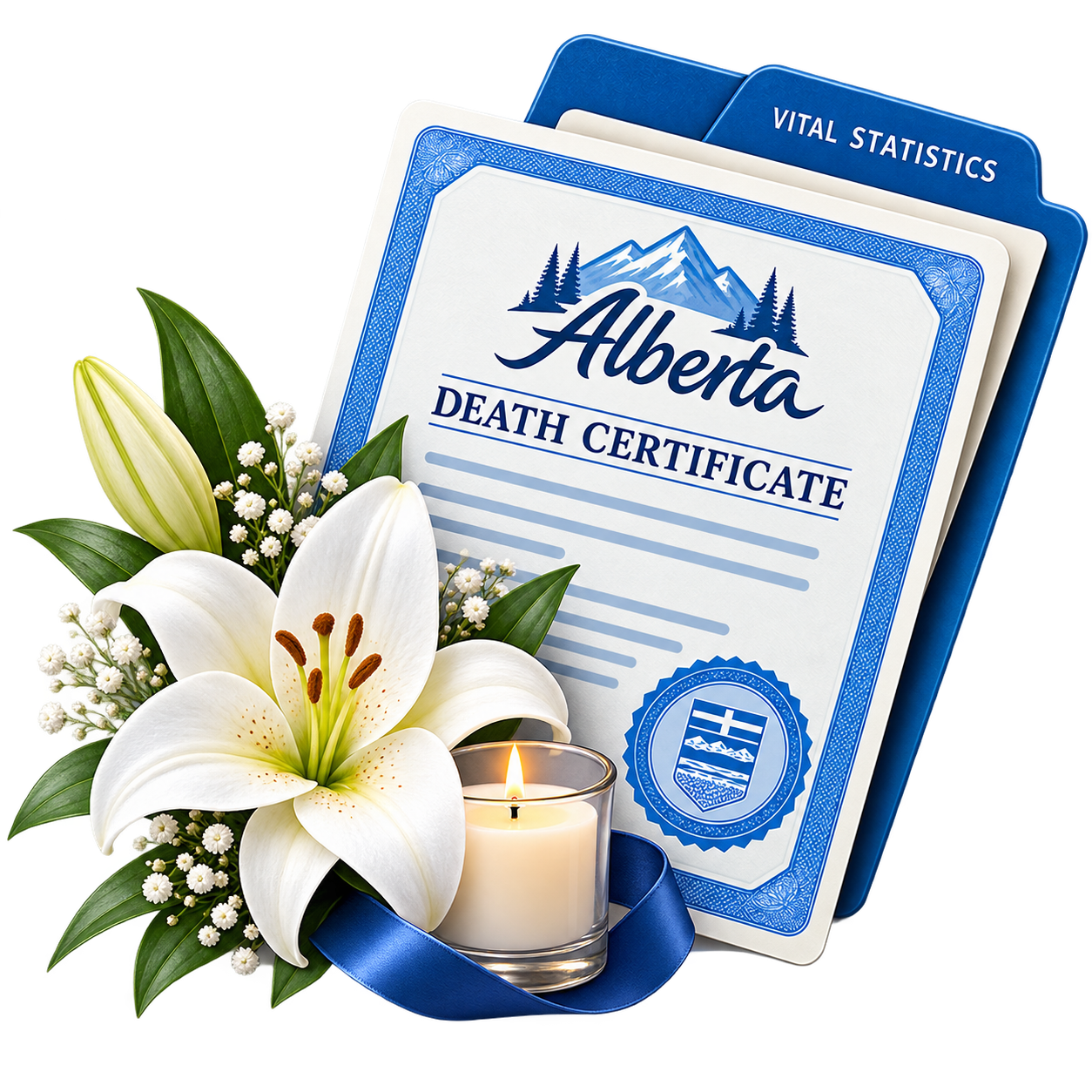 Alberta death certificate application