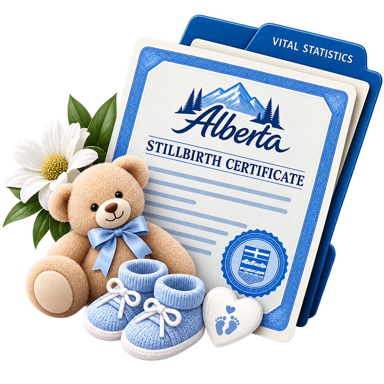 Alberta stillbirth certificate application