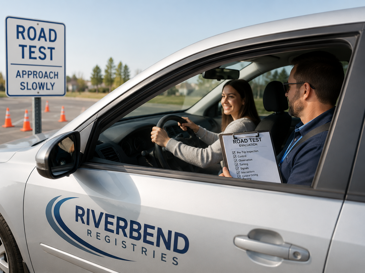 Alberta road test vehicle at Riverbend Registries